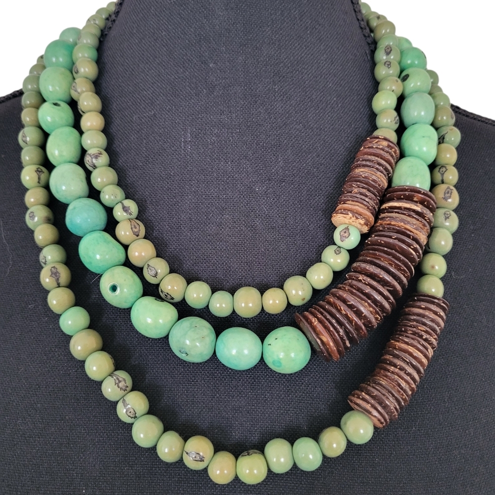 BOHO Beaded Necklace - Picture 3 of 10
